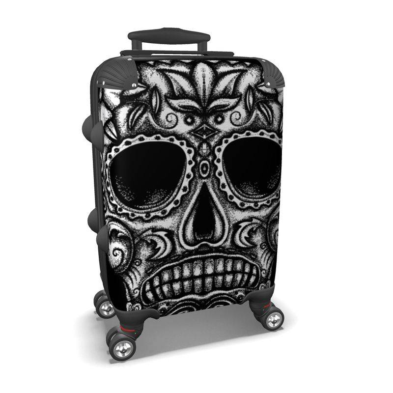 Candy Skull Suitcase